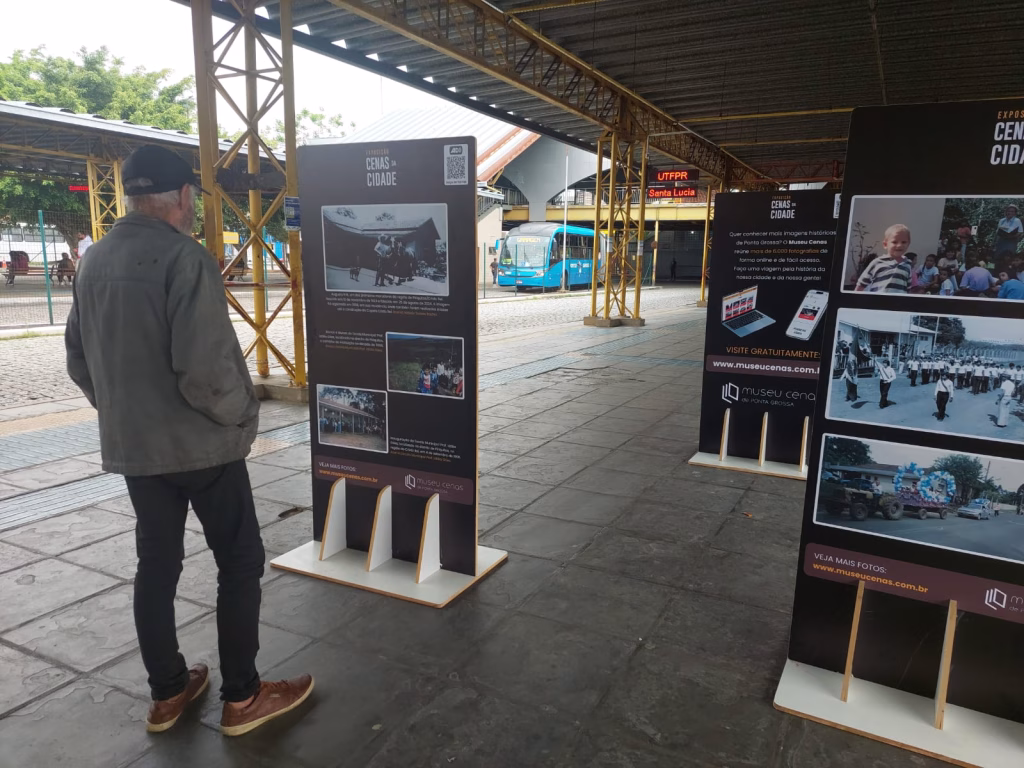 Mostra apresenta fotografias históricas no Terminal Central