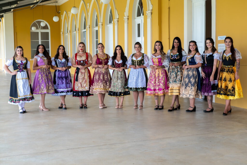 Candidatas a Rainha da Fesuva 2026 em Ponta Grossa