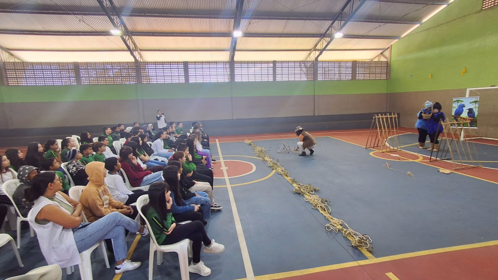 Projeto cultural leva educação ambiental a Jaguariaiva