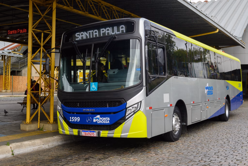 Novo ônibus Ponta Grossa