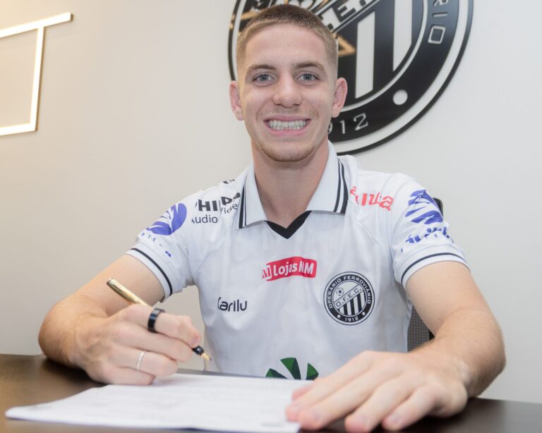 Dudu Mosconi renova com o Operário Ferroviário com contrato até 2027