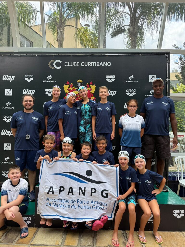 APANPG 46 medalhas e 5º lugar geral no Regional de Natação