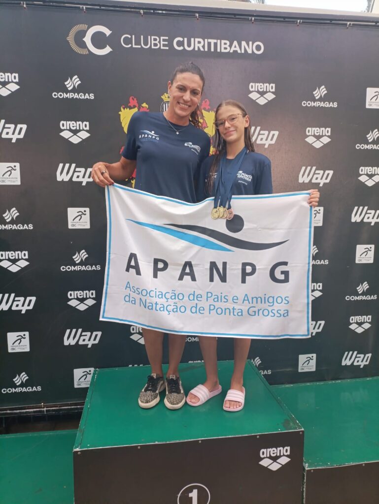 APANPG 46 medalhas e 5º lugar geral no Regional de Natação