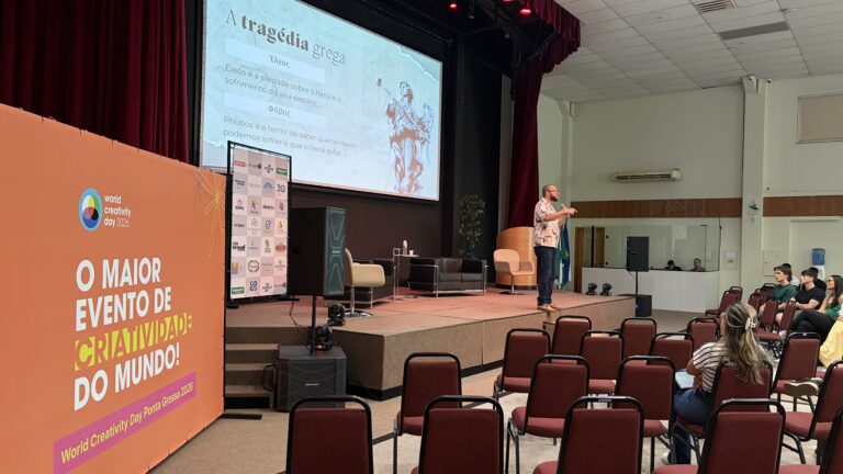World Creativity Day começa em PG com debates sobre IA, vendas e inovação